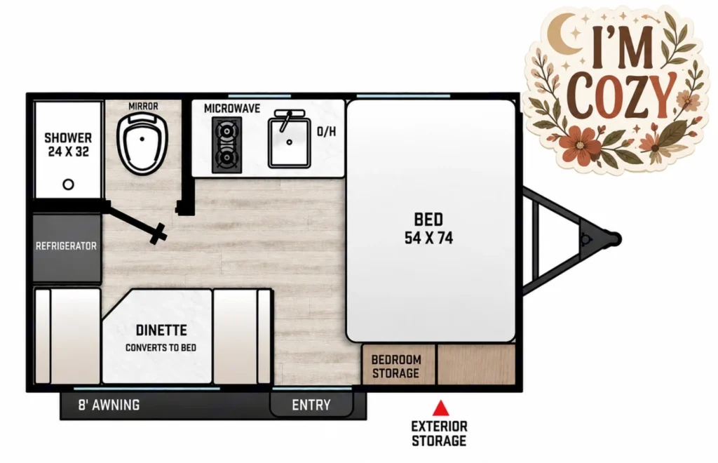 Aurora 13RDX floor plan